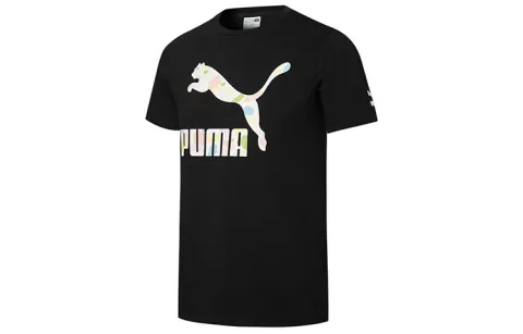 PUMA Set in Sleeve T Shirt Unisex Black
