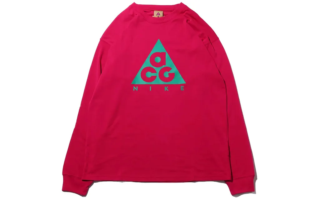 Nike ACG Drop Shoulder Sleeve T-Shirt Men's Fuchsia