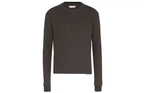 Bottega Veneta T Shirts Men's Field Green Crew Neck Moderate Straight Fit
