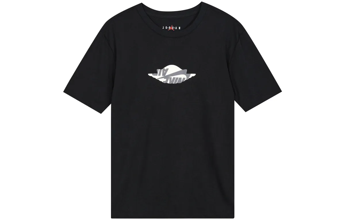 Jordan Set in Sleeve T Shirt Men's Black