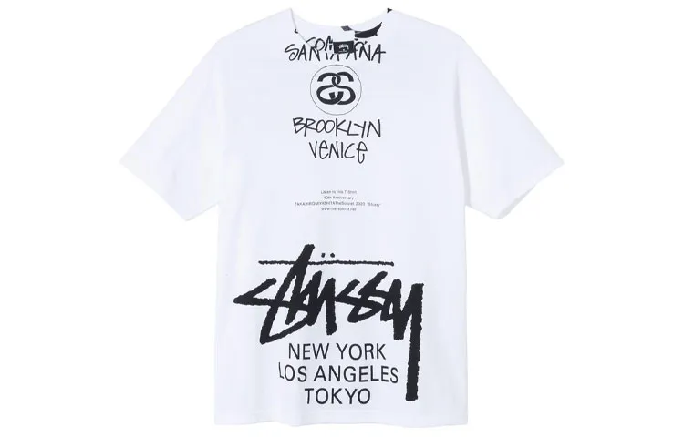 Stussy X Takahiro Miyashita The Soloist World Tour Collection T Shirt