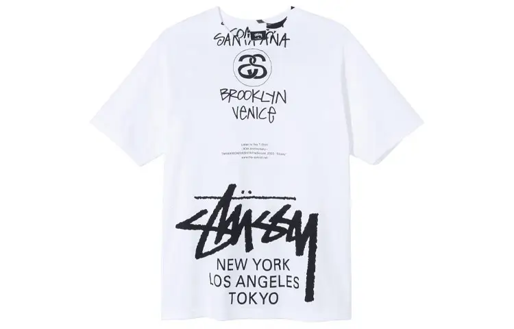Stussy X Takahiro Miyashita The Soloist World Tour Collection T Shirt