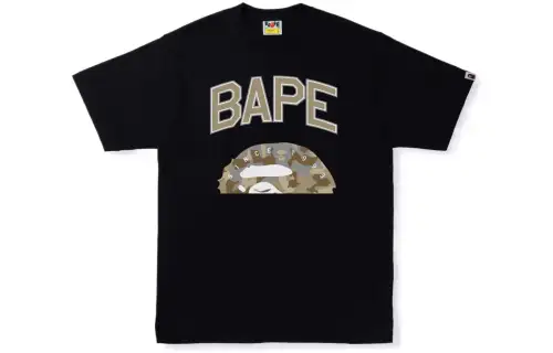 Bape Sand Camo Half Ape Head Tee