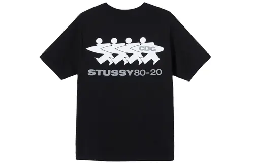 Stussy X Cdg Surfman T shirt