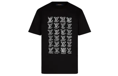 LOUIS VUITTON T Shirt Men's Black