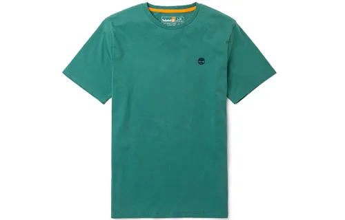 Timberland Set in Sleeve T Shirt Men's Blue Green