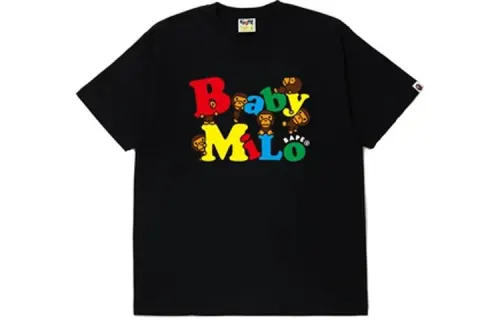 Bape Baby Milo Alphabet Logo Tee