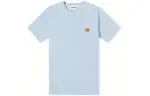 KENZO T Shirts Men's Blue Crew Neck Moderate Straight Fit