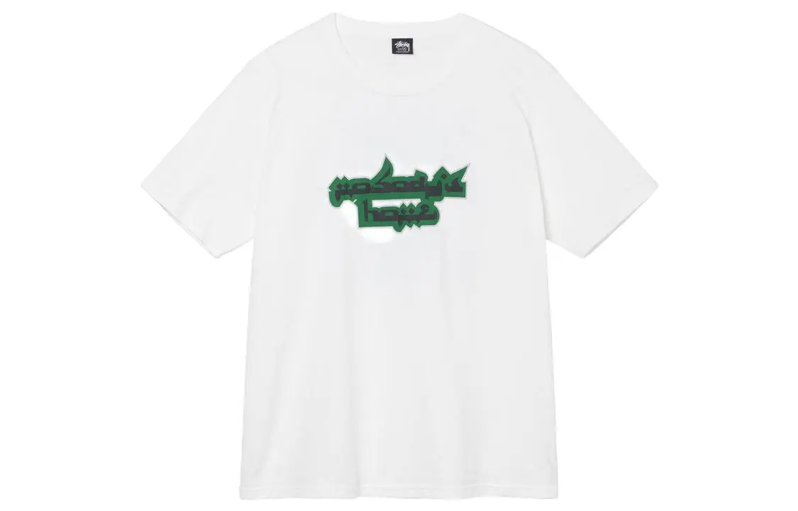 Stussy T-Shirts Unisex White Crew Neck Moderate Other