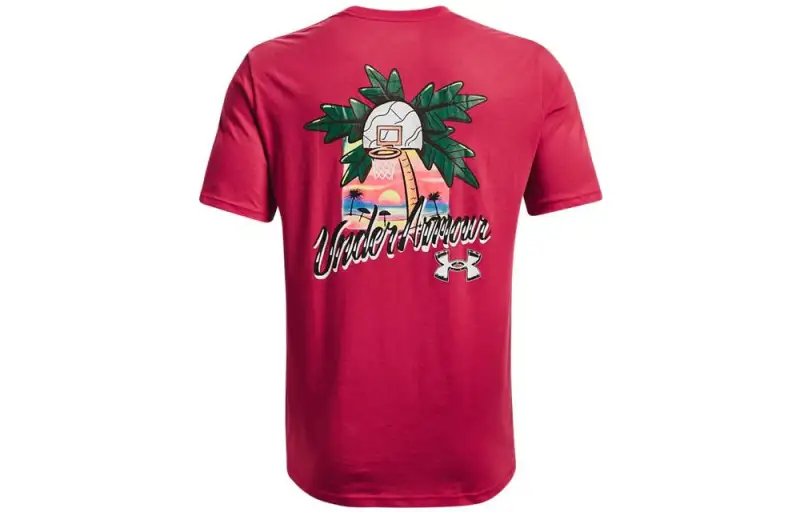 Under Armour T Shirt Men's Pink