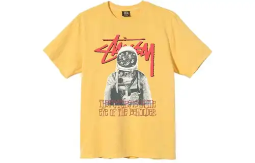 Stussy T Shirts Unisex Crew Neck Moderate Straight Fit