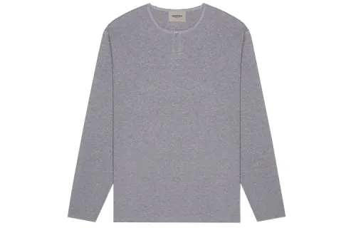 Fear Of God Essentials Thermal Longsleeve Henley T Shirt