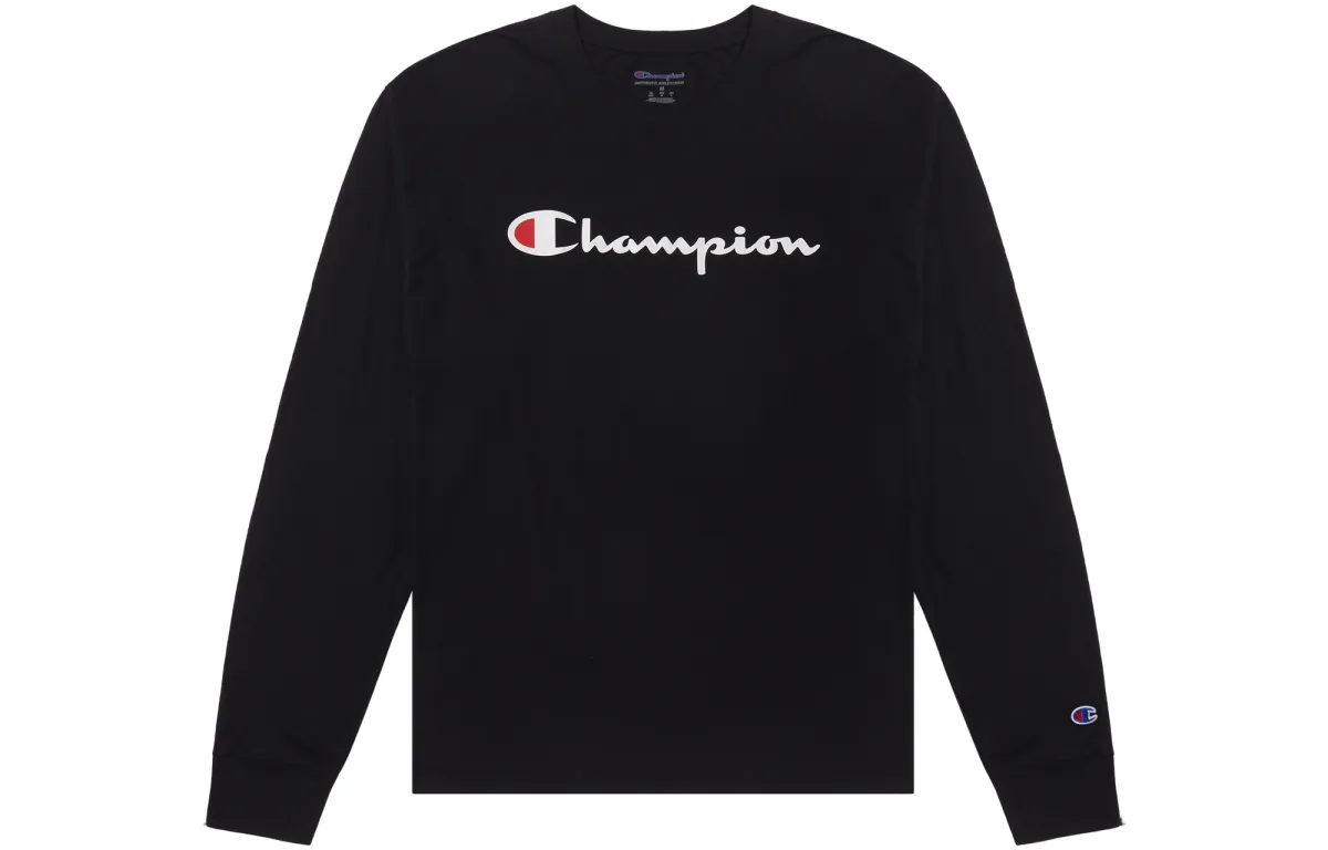 Champion Script Full Chest Logo Crewneck Sweatshirt