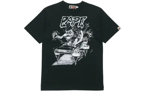 Bape X Readymade Shark Wide Tee