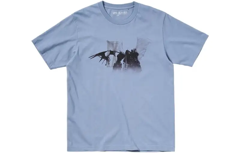 UNIQLO x ZUIZHONGHUANXIANGⅨ T Shirt Unisex Blue