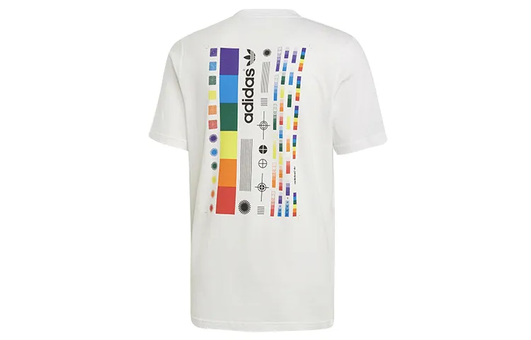 Adidas Originals Drop Shoulder Sleeve T Shirt Men's White