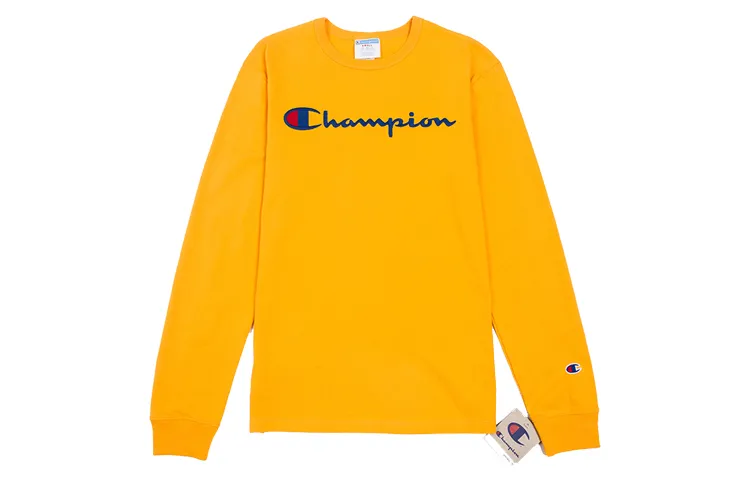 Champion T Shirt US Version Unisex Gold