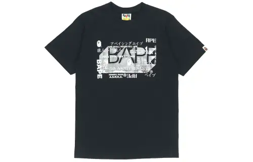 Bape 27th Anniversary Foil Tee