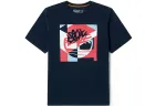 Timberland T Shirts Unisex Royal Blue Crew Neck Moderate Straight Fit