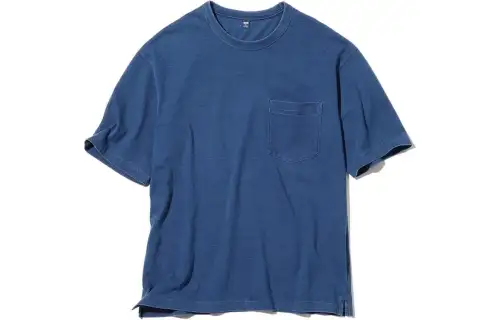 UNIQLO T Shirt Unisex Royal Blue