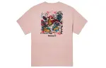 Timberland Drop Shoulder Sleeve T Shirt Unisex Light Pink