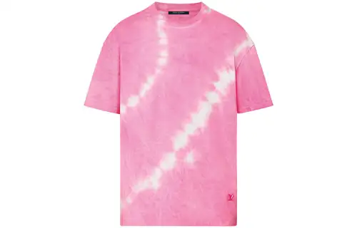 LOUIS VUITTON Tie&Dye T shirt With Lv Signature