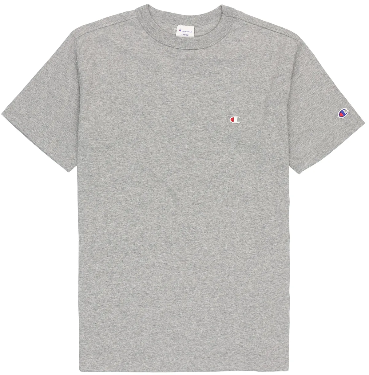 Champion T Shirt Unisex Light Gray