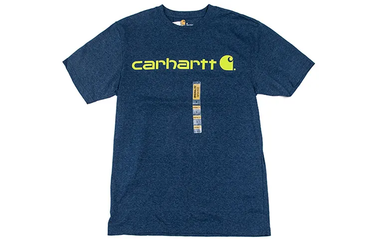 Carhartt T Shirt Unisex Twist Blue
