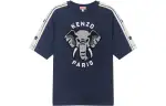 KENZO T Shirts Men's Midnight Blue Crew Neck Moderate Straight Fit