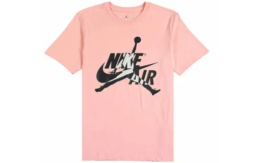 Jordan T Shirts Men's Crew Neck Moderate Straight Fit