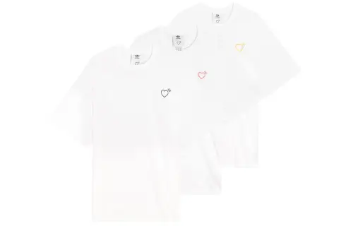 Adidas Originals x HUMAN MADE T Shirt Men's 3 Pack White