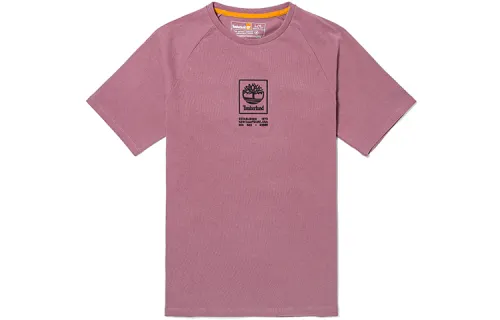 Timberland T Shirts Unisex Grape Milkshake Crew Neck Moderate Straight Fit
