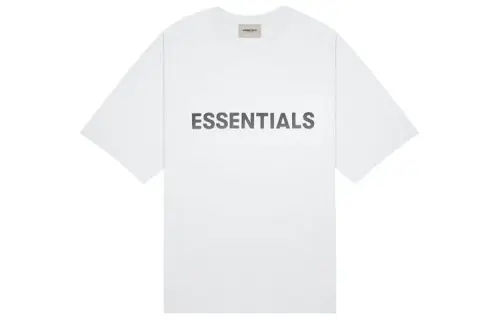 Fear Of God Essentials 3D Silicon Applique Boxy T Shirt