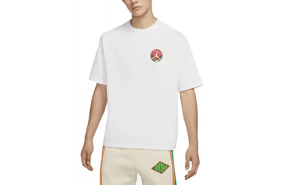 Jordan Men's Basketball T Shirt Men's White
