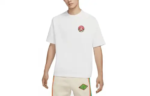 Jordan Men's Basketball T Shirt Men's White