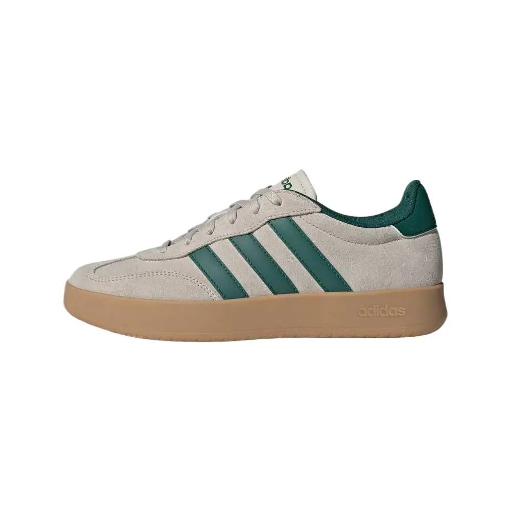 Adidas BARREDA Abrasion Resistant Low top Skateboard Shoes Unisex Brown Green Yellow