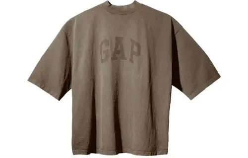 YEEZY x Gap X Balenciaga 3/4 Sleeve Tee T Shirt Unisex Brown