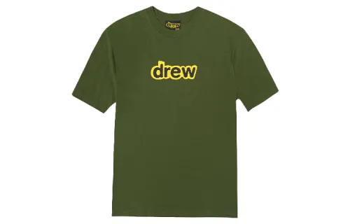 Drew House T Shirt Unisex Olive