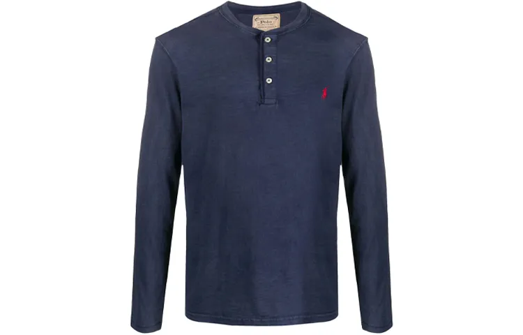 Polo Ralph Lauren button down embroidered logo T-shirt