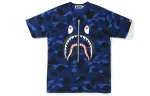 Bape Color Camo Shark Tee