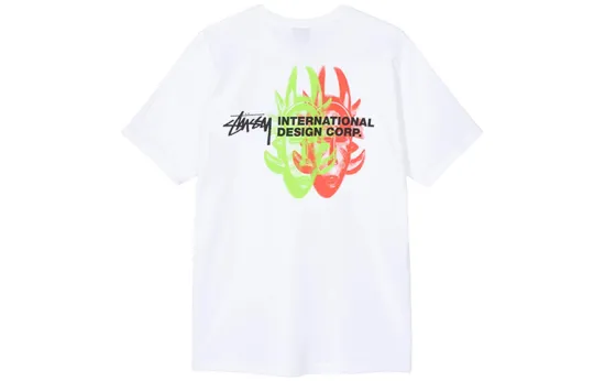 Stussy T Shirts Unisex Crew Neck Moderate Straight Fit