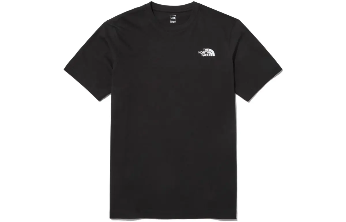 THE NORTH FACE Cotton Basic Ss R Tee Black Korea Version