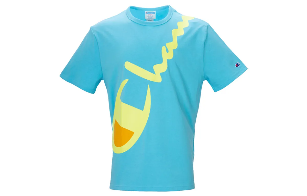 Champion T Shirt US Version Men's Blue