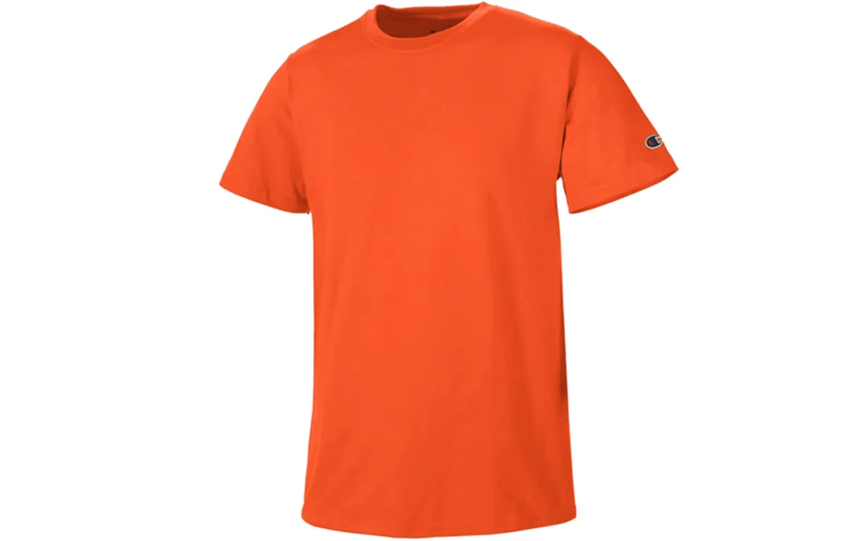Champion Straight Fit T Shirt Men's Orange