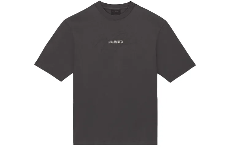Jordan x A Ma Maniére T Shirt Asia Version Men's Gray