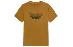 Timberland T Shirts Men's Wheat Crew Neck Moderate Straight Fit