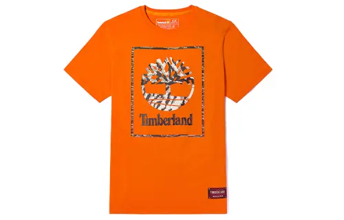 Timberland Year Of The Tiger Collection T Shirt Men's Orange