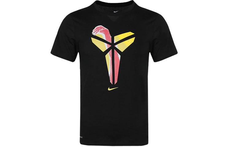 Nike Sports breathable black T-shirt for leisure, with your logo imprint