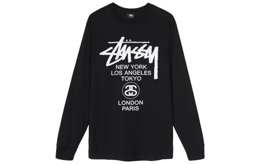 Stussy Long Sleeve World Tour Tee