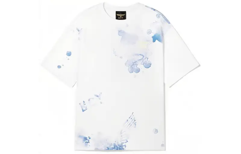 Boy London T Shirts Unisex White Crew Neck Moderate Straight Fit